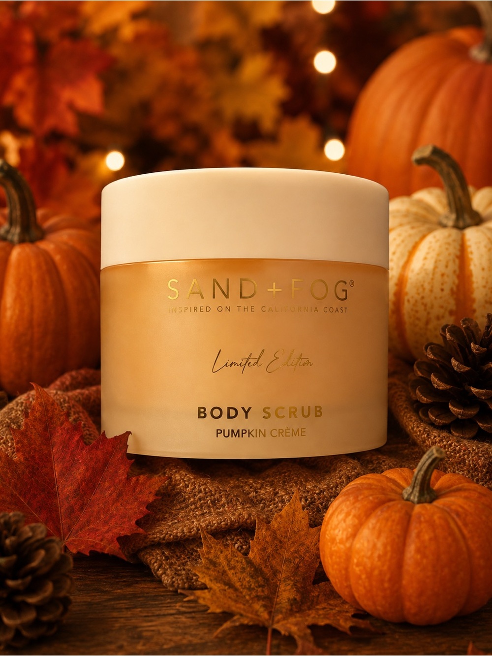 SAND + FOG Pumpkin Crème Body Scrub